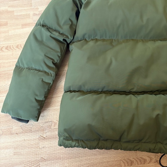 Madewell Olive Green Hooded Puffer Jacket Women’s XXS Winter Coat - Picture 9 of 16